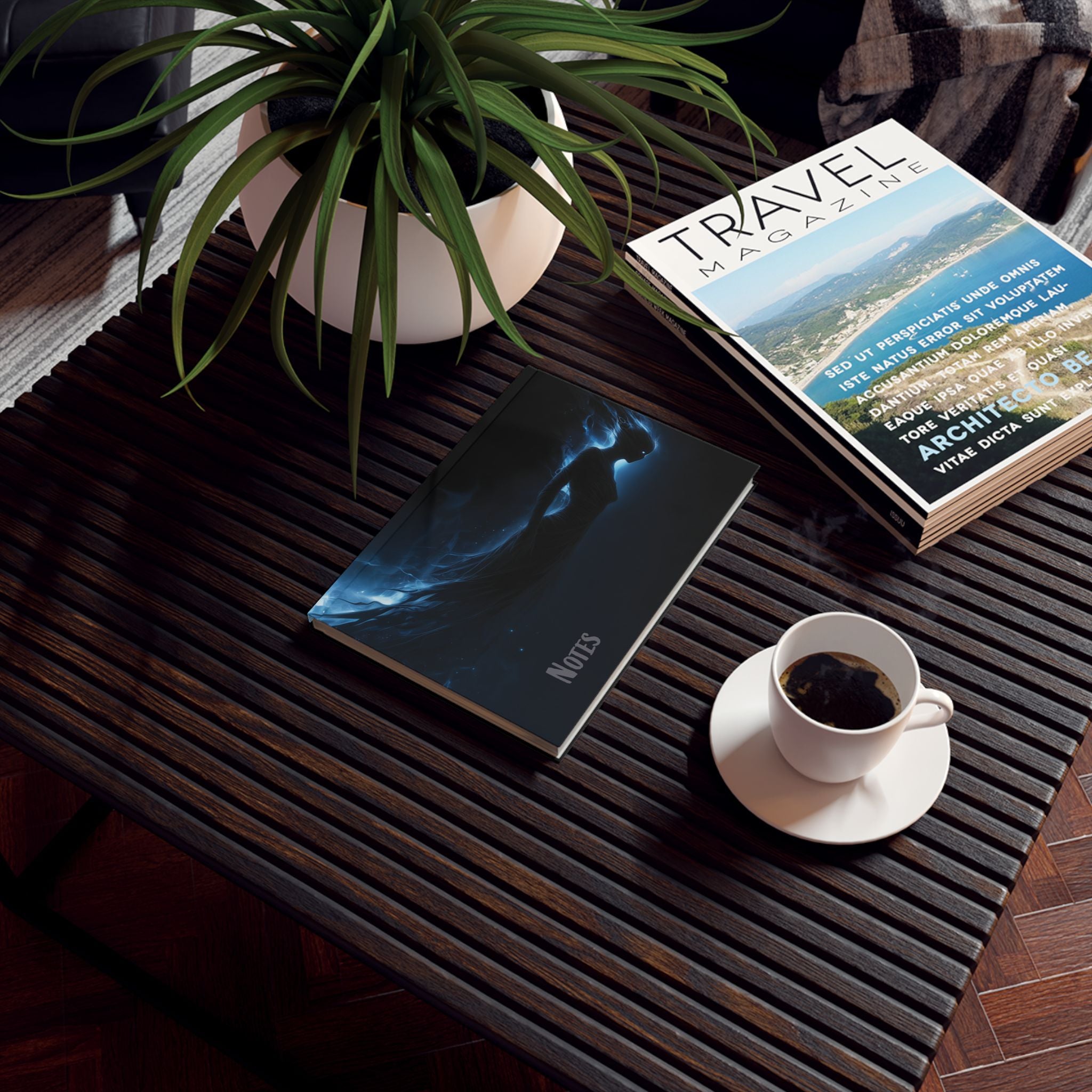 Dark Siren Journal — Hardback Notebook for Notes & Creative Writing