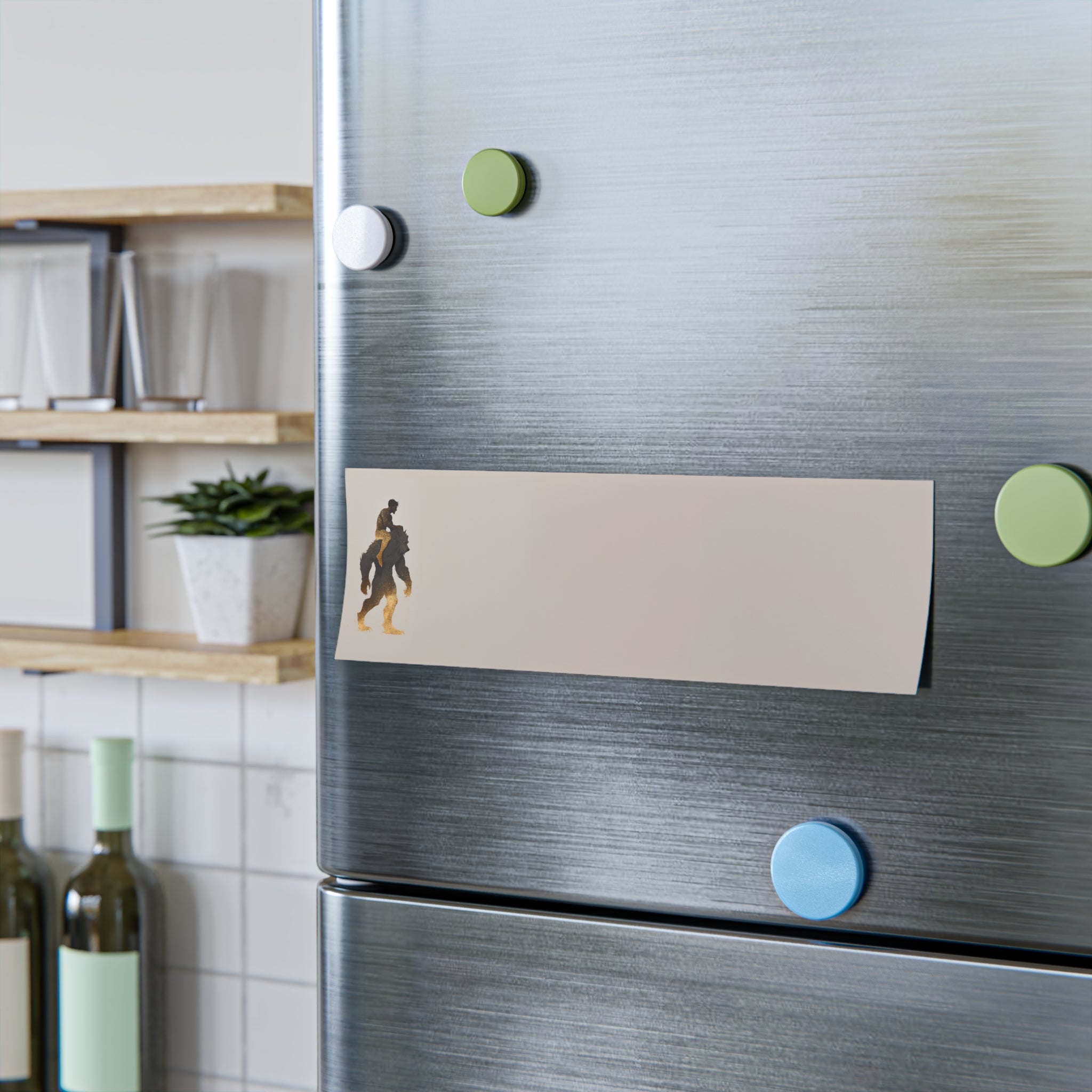 Ben and Scruffy illustration Post-it note pad