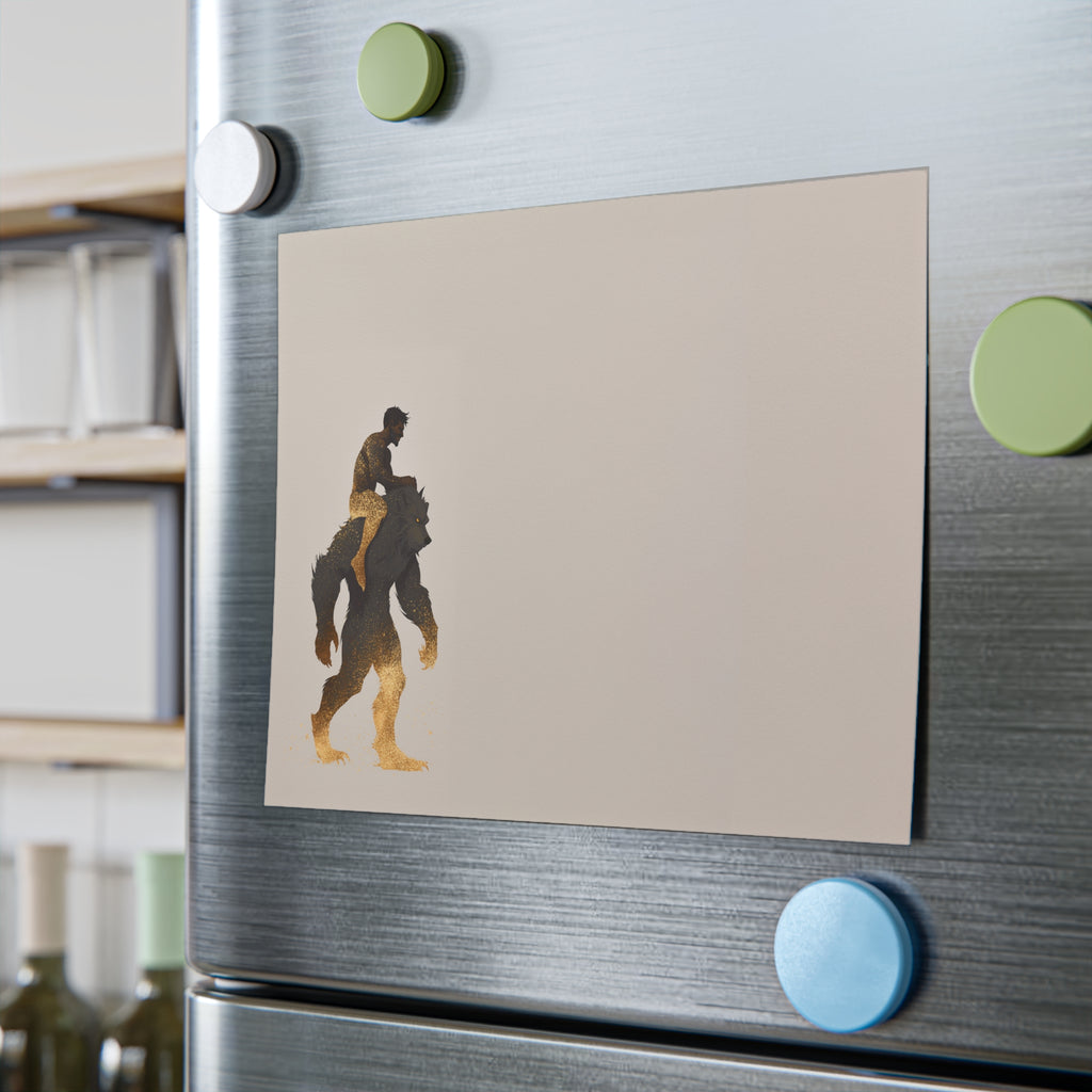 Ben and Scruffy illustration Post-it note pad