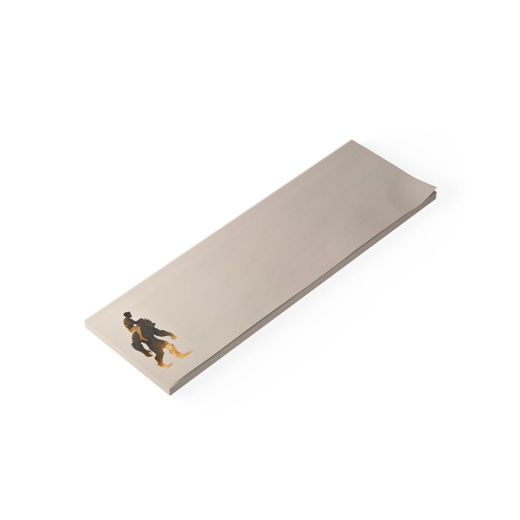 Ben and Scruffy illustration Post-it note pad