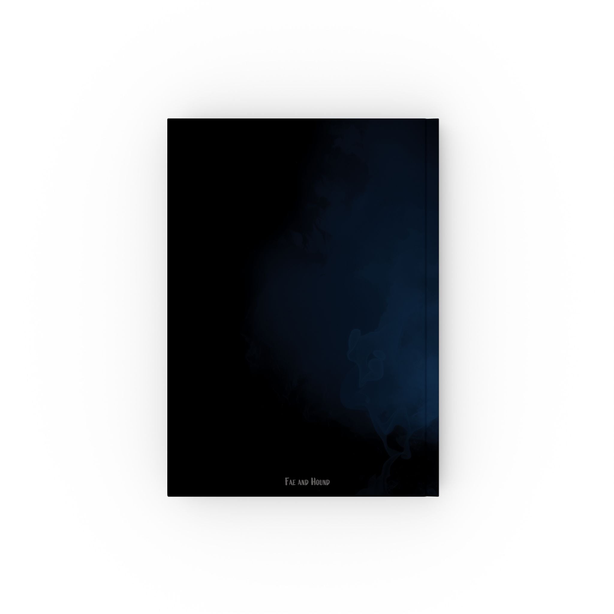 Werewolf Full Moon Ruled Journal — Dark Mysterious Covered Notebook