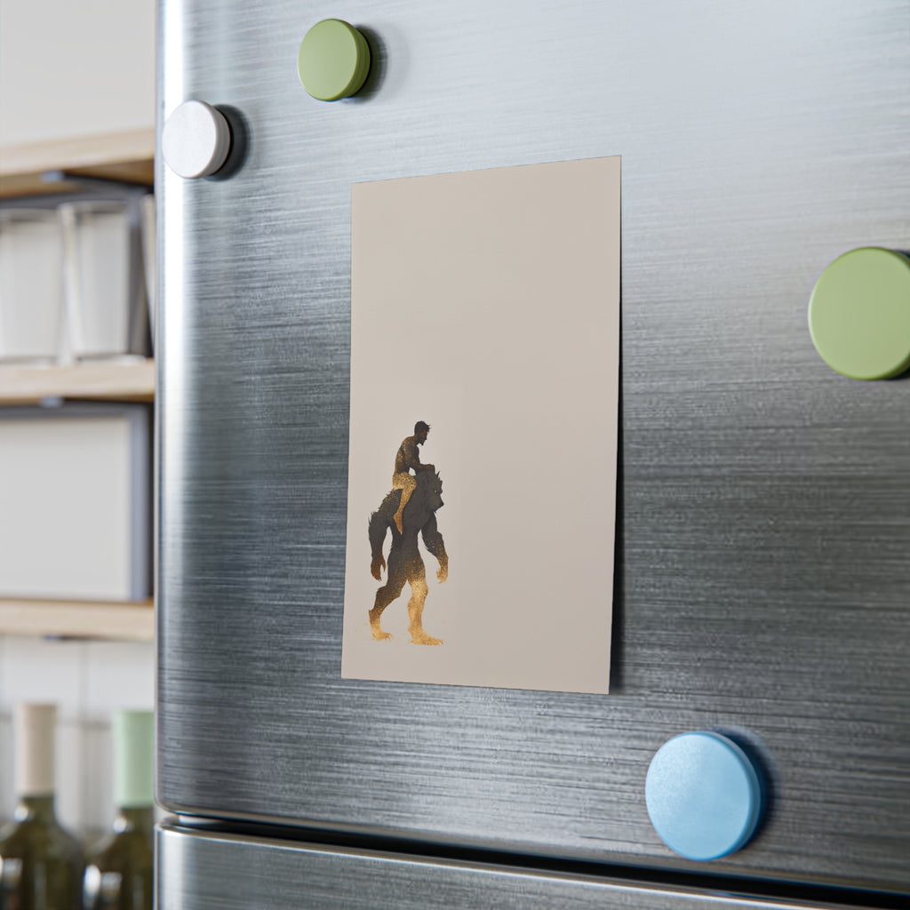 Ben and Scruffy illustration Post-it note pad