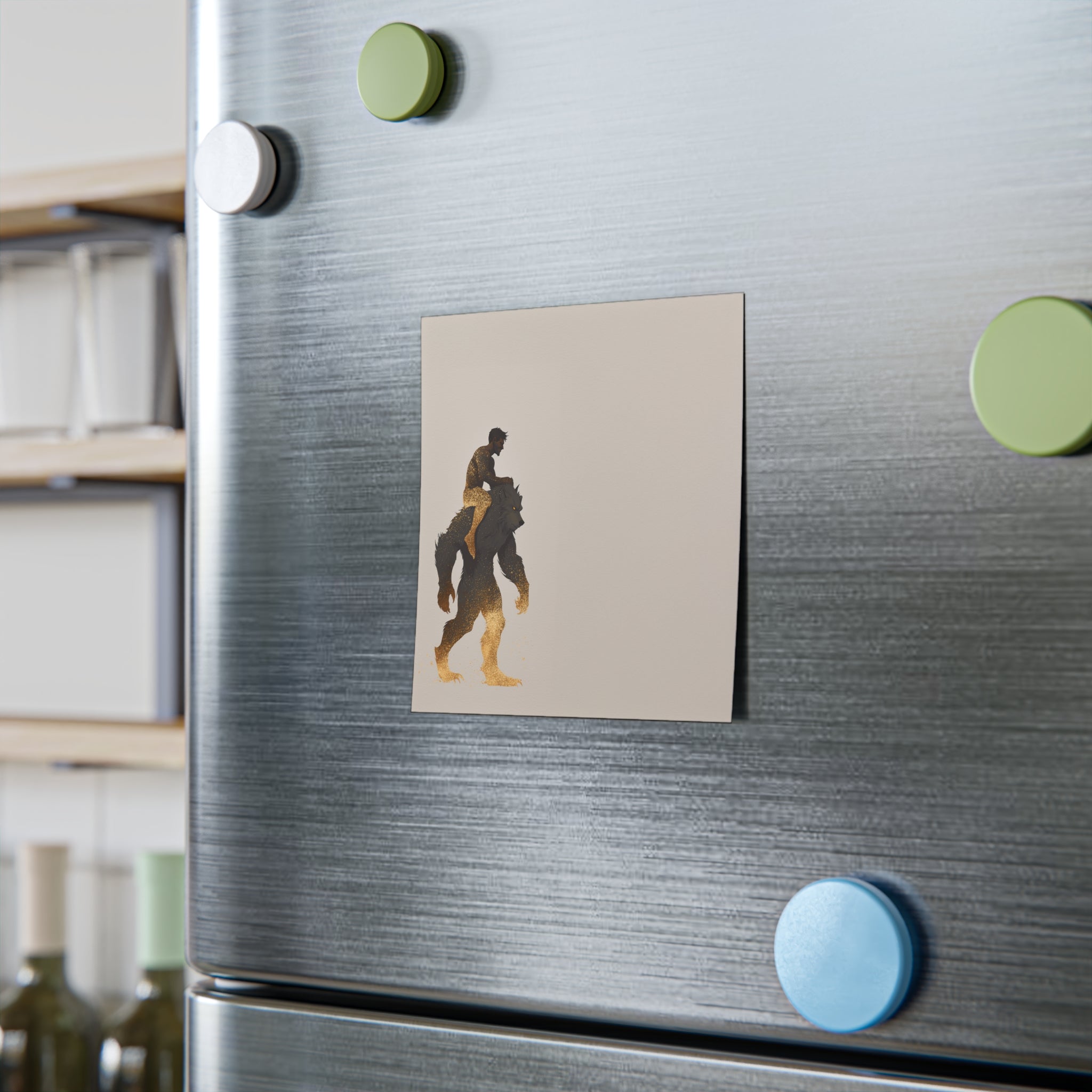 Ben and Scruffy illustration Post-it note pad